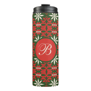 Bouteilles Isothermes Personnalisé Vintage de Noël / modèle hivernal
