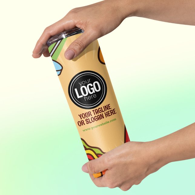 Bouteilles Isothermes Personnaliser le logo de l'entreprise | Thème Hotd (Créateur téléchargé)