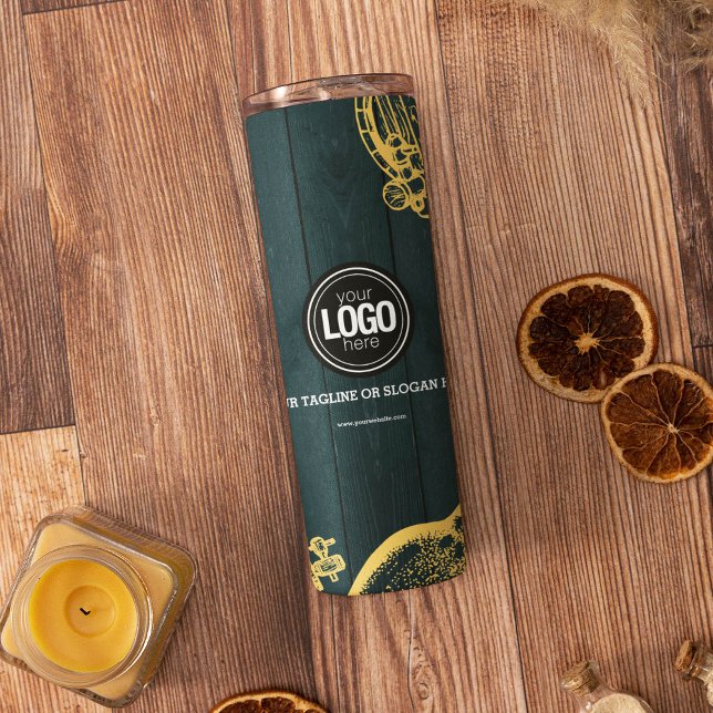 Bouteilles Isothermes Personnaliser le thème de la brasserie Dark Green (Créateur téléchargé)
