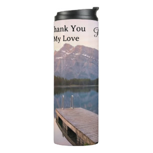 Bouteilles Isothermes Personnaliser les Alpes Montagne Lac Paysage Natur