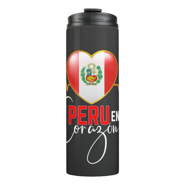 Bouteilles Isothermes Peru en mi Corazon Peruvian Pride  (Devant)