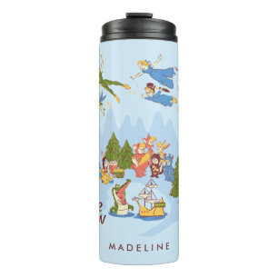 Bouteilles Isothermes Peter Pan survole le Pays-Bas