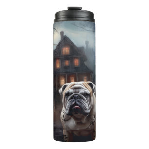 Bouteilles Isothermes Peur d'Halloween Bulldog