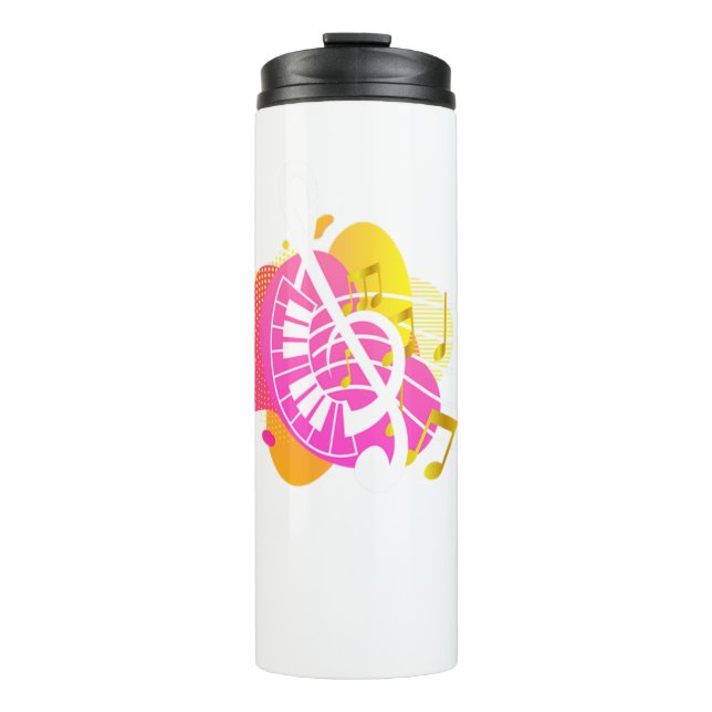 Bouteilles Isothermes Piano Clef Piano Sheet Music (Devant)