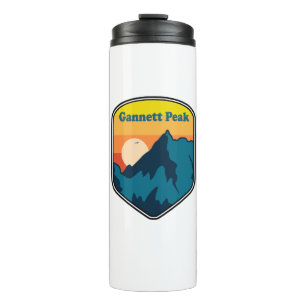 Bouteilles Isothermes Pic Gannett Wyoming Lever du soleil