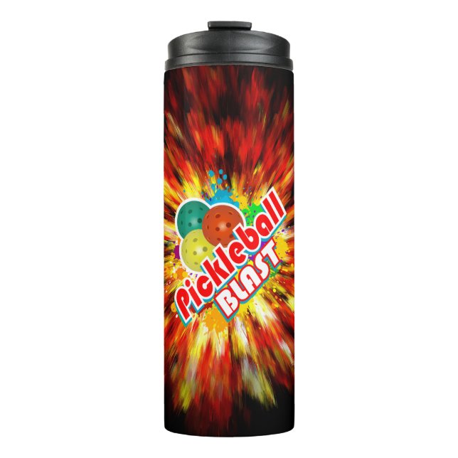 Bouteilles Isothermes Pickleball Blast 1 Options d'image Tumbler thermiq (Devant)