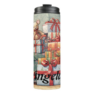 Bouteilles Isothermes Pile de Noël présente