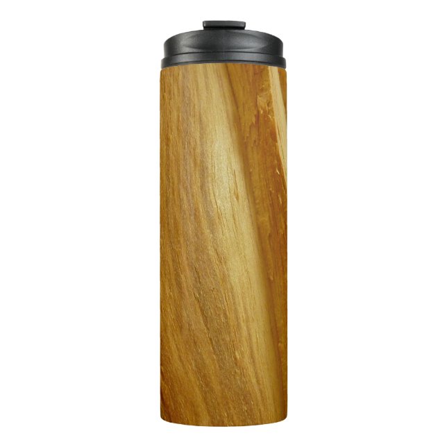 Bouteilles Isothermes Pine Wood II Faux Texture en bois (Devant)
