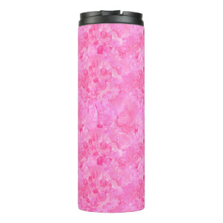 Bouteilles Isothermes Pink Peony Thermal Tumbler