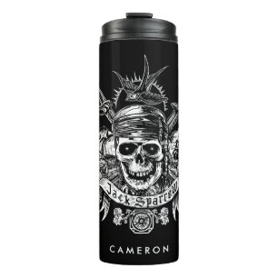 Bouteilles Isothermes Pirates des Caraïbes 5  Crâne Jack Sparrow