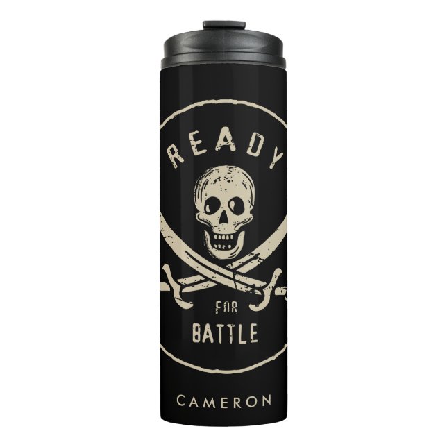 Bouteilles Isothermes Pirates des Caraïbes 5| Prêt pour la bataille (Devant)