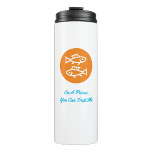 Bouteilles Isothermes Pisces Horoscope Zodiac Sign Moderne Minimaliste