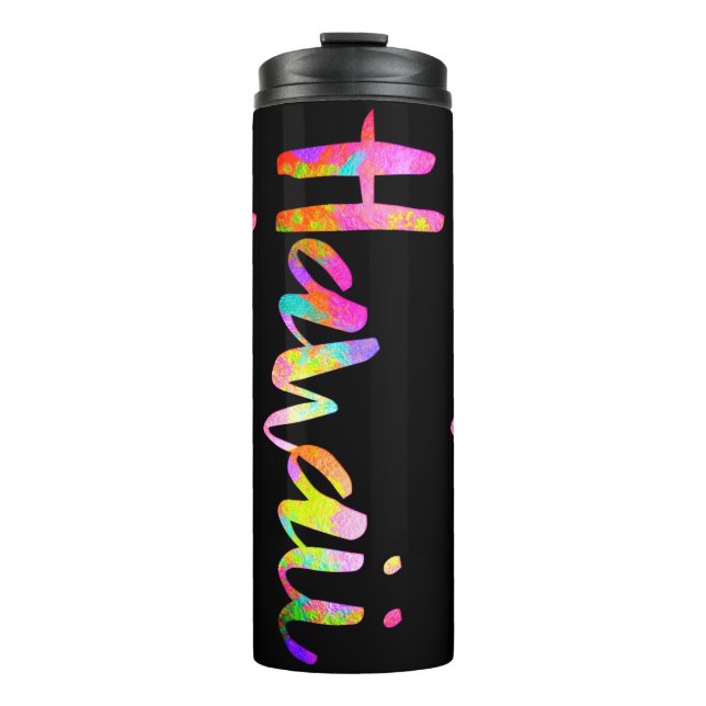 Bouteilles Isothermes PixDezines HAWAII LAVA RAINBOW/do-it-yourself Arri (Devant)