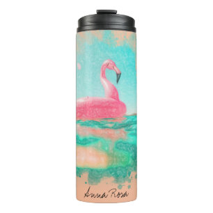 Bouteilles Isothermes *~* Plage Océan Mer Flamant rose de jouet rose nau