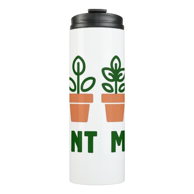 Bouteilles Isothermes Plante Maman Tumbler Thermal Voyage Café Mug (Devant)