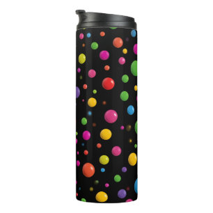 Bouteilles Isothermes Points multicolores brillants