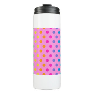 Bouteilles Isothermes pois arc-en-ciel