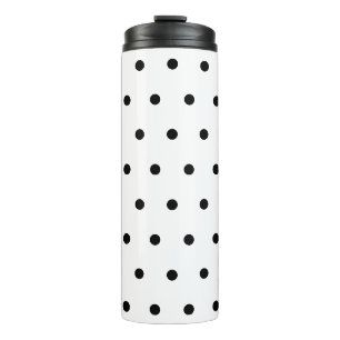 Bouteilles Isothermes Pois noir blanc