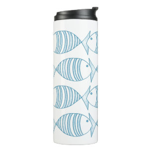 Bouteilles Isothermes Poisson bleu marine 