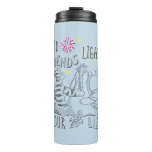 Bouteilles Isothermes Pooh et Pals Des amis éclairent votre vie