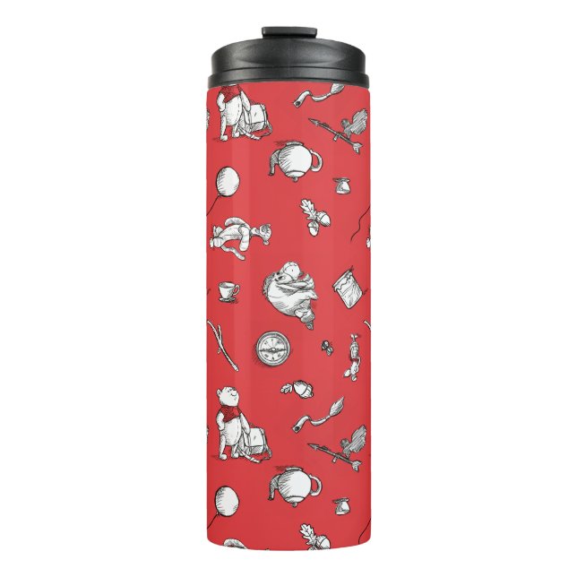 Bouteilles Isothermes Pooh et Pals| Un Coque des choses importantes Moti (Devant)