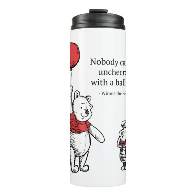 Bouteilles Isothermes Pooh et Piglet| Personne ne peut être déçu (Devant)