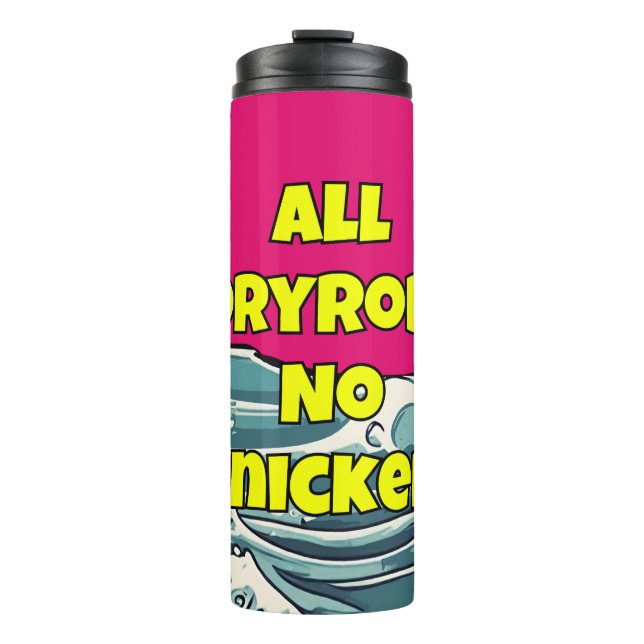 Bouteilles Isothermes Porte-boisson de Funny Wild Swimmer Porte-peignoir (Devant)