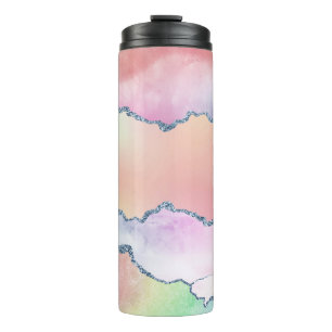 Bouteilles Isothermes Porte de pêche   Pretty Soft Pastel Aquarelle Ombr