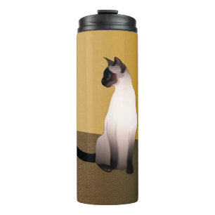 Bouteilles Isothermes Portrait d'un point de phoque Chat siamois