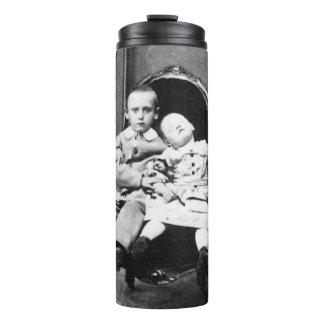Bouteilles Isothermes Portrait Vintage Hantant de Frères et Sœurs