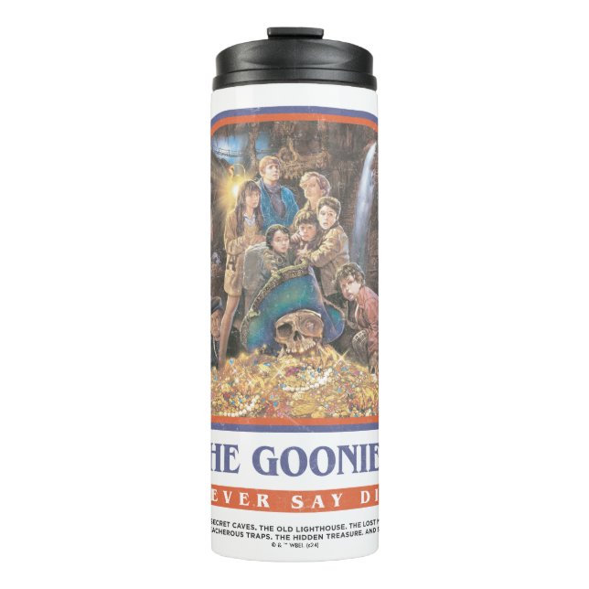 Bouteilles Isothermes Poster de l'anniversaire du trésor des Goonies (Devant)