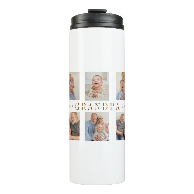 Bouteilles Isothermes Poussette thermique Grandpa personnalisée (Devant)