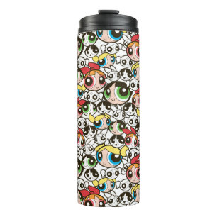 Bouteilles Isothermes Powerpuff Girls Face Pattern