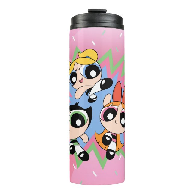 Bouteilles Isothermes Powerpuff Girls Powfactor (Devant)