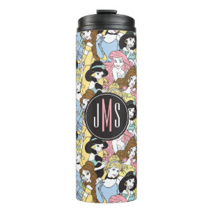 Bouteilles Isothermes Princesse Disney  Motif surdimensionné de monogra