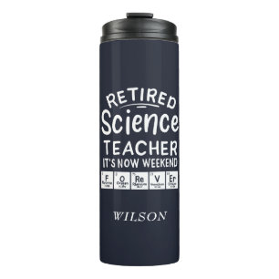 Bouteilles Isothermes Professeur de sciences à la retraite C'est le week