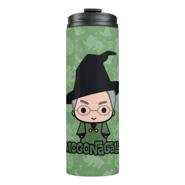 Bouteilles Isothermes Professeur McGonagall Cartoon Character Art (Devant)