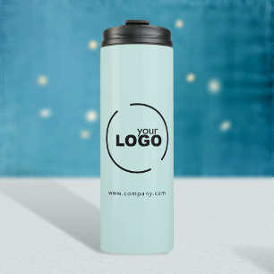 Bouteilles Isothermes Professionnel Moderne Logo d'entreprise Lumière Tu