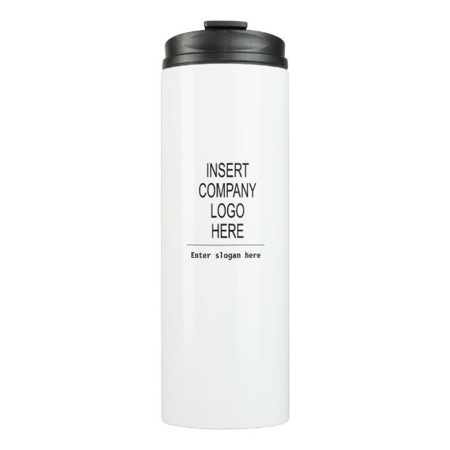 Bouteilles Isothermes Promotion de l'entreprise sur logo personnalisé (Devant)