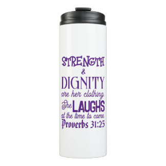 Bouteilles Isothermes Proverbes 31:25 Travel Mug