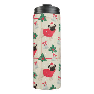 Bouteilles Isothermes Puggy Christmas Thermal Tumbler