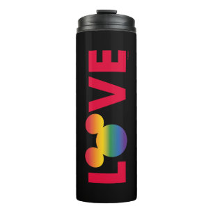 Bouteilles Isothermes Rainbow Mickey Icon LOVE