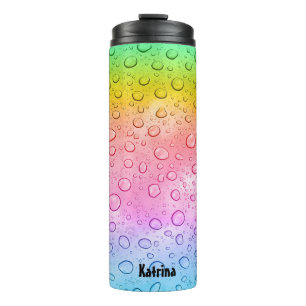 Bouteilles Isothermes Rainbow Raindrops moderne