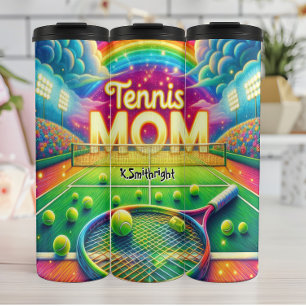 Bouteilles Isothermes Rainbow Tennis Mom Court
