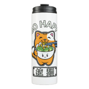 Bouteilles Isothermes Ramen est Purrfect Chat Mating Bowl de nouilles Ra