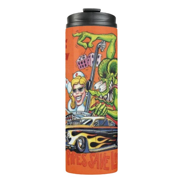 Bouteilles Isothermes Rat Fink 13 buvette à boisson chaude (Devant)