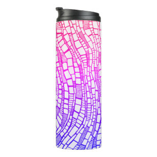 Bouteilles Isothermes Rectangles de couleur abstraits Formes géométrique