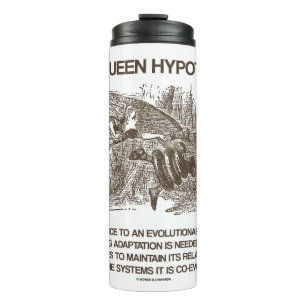 Bouteilles Isothermes Red Queen Hypothèse Wonderland Alice Red Queen