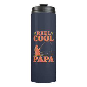 Bouteilles Isothermes Reel Cool Papa Pêcheur Amoureux papa Anniversaire 