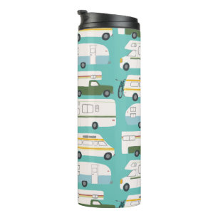 Bouteilles Isothermes Remorque vintage Motorhome rv de Campervan Vanlife